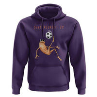 Funny Marcus The Worm Soccer Lover Hoodie Just Kickin It