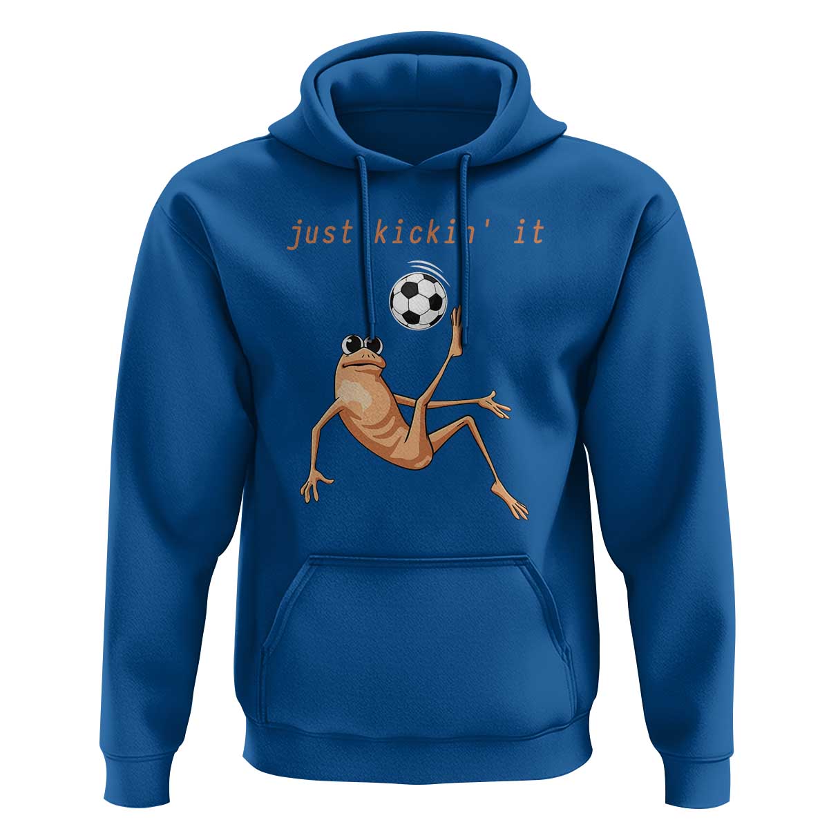 Funny Marcus The Worm Soccer Lover Hoodie Just Kickin It
