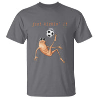 Funny Marcus The Worm Soccer Lover T Shirt Just Kickin It