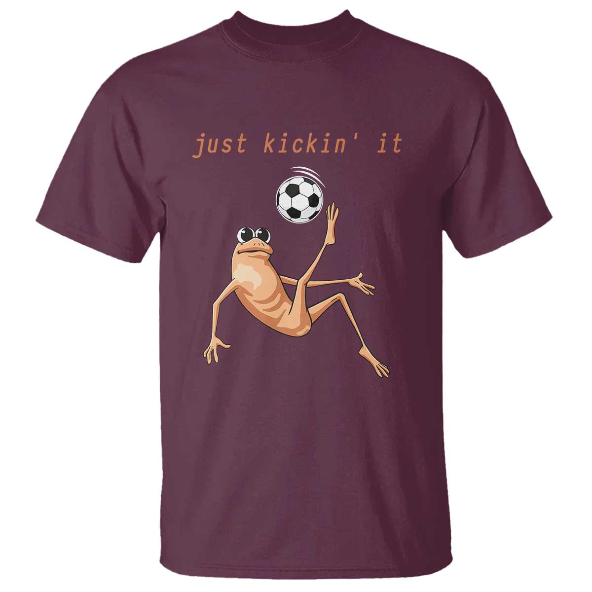 Funny Marcus The Worm Soccer Lover T Shirt Just Kickin It