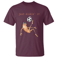 Funny Marcus The Worm Soccer Lover T Shirt Just Kickin It