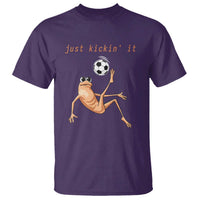Funny Marcus The Worm Soccer Lover T Shirt Just Kickin It