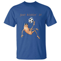 Funny Marcus The Worm Soccer Lover T Shirt Just Kickin It