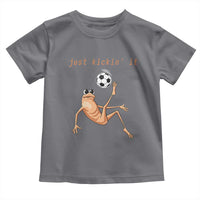 Funny Marcus The Worm Soccer Lover Toddler T Shirt Just Kickin It