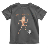 Just Kickin It Toddler T Shirt Funny Marcus The Worm Soccer Meme