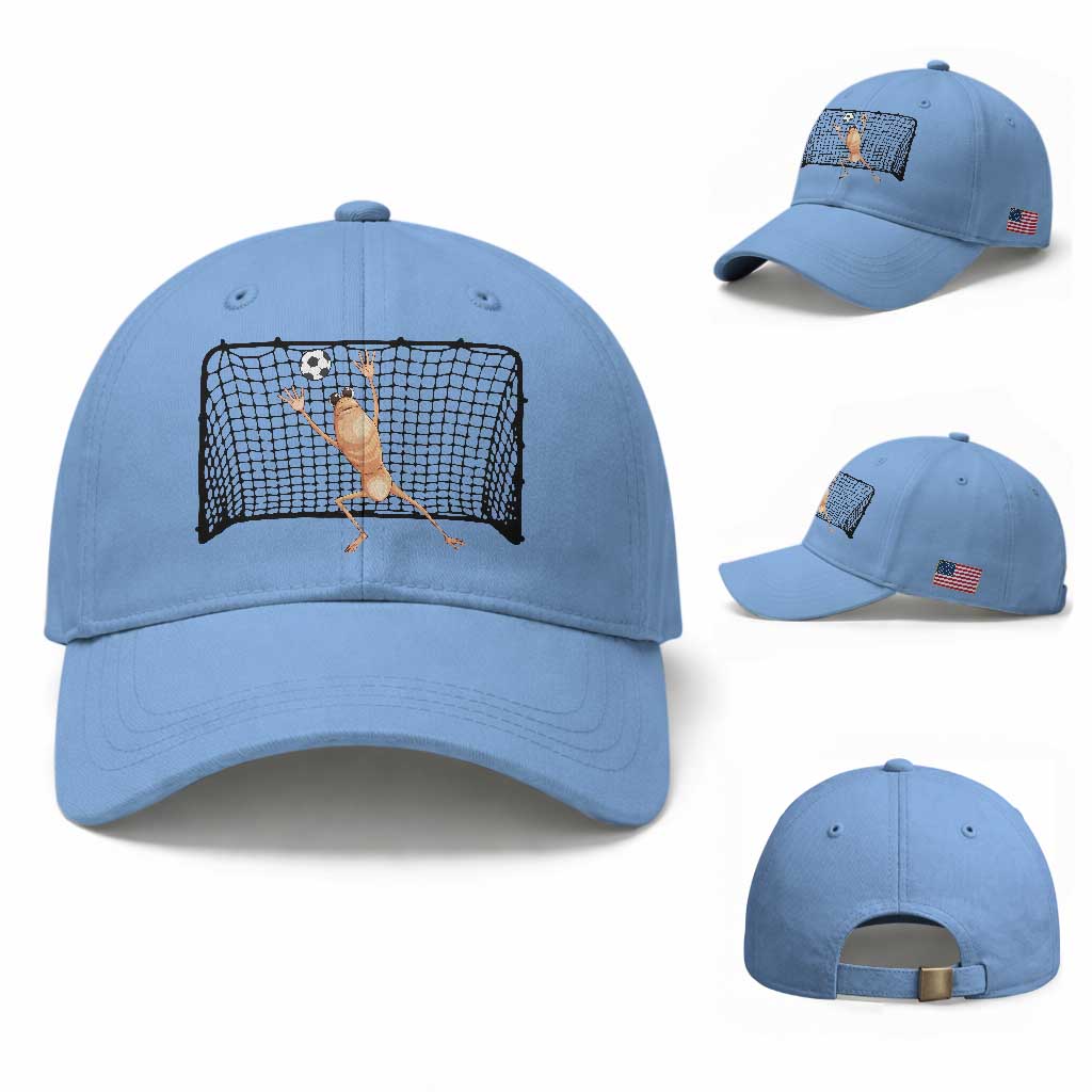 Funny Marcus The Worm Soccer Goalkeeper Gift Baseball Cap