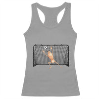 Funny Marcus The Worm Soccer Goalkeeper Gift Racerback Tank Top
