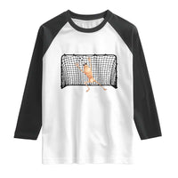 Funny Marcus The Worm Soccer Goalkeeper Gift Raglan Shirt