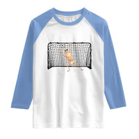 Funny Marcus The Worm Soccer Goalkeeper Gift Raglan Shirt