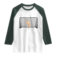Funny Marcus The Worm Soccer Goalkeeper Gift Raglan Shirt