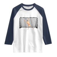 Funny Marcus The Worm Soccer Goalkeeper Gift Raglan Shirt