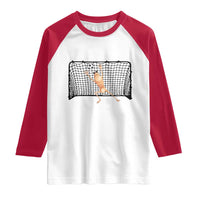 Funny Marcus The Worm Soccer Goalkeeper Gift Raglan Shirt