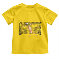 Funny Marcus The Worm Soccer Goalkeeper Gift Toddler T Shirt