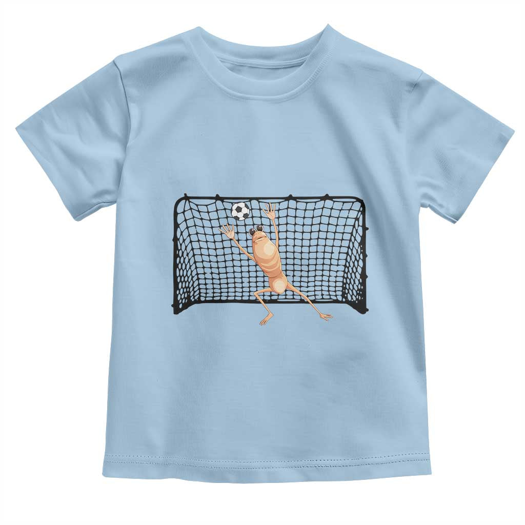 Funny Marcus The Worm Soccer Goalkeeper Gift Toddler T Shirt
