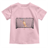 Funny Marcus The Worm Soccer Goalkeeper Gift Toddler T Shirt