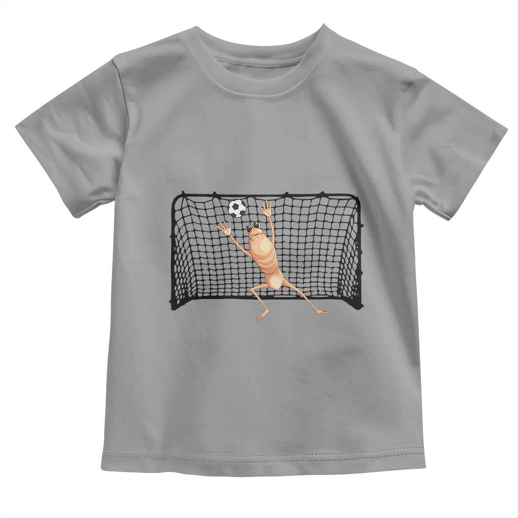 Funny Marcus The Worm Soccer Goalkeeper Gift Toddler T Shirt