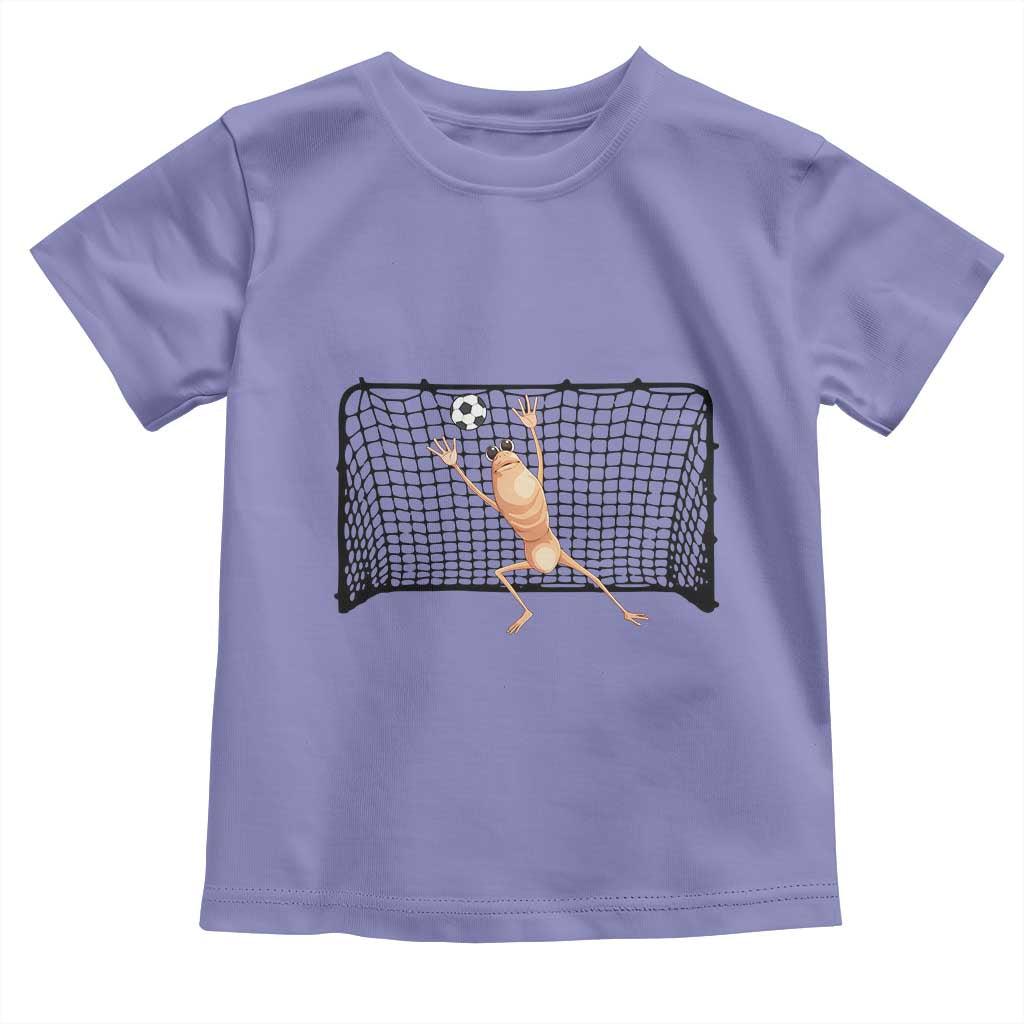 Funny Marcus The Worm Soccer Goalkeeper Gift Toddler T Shirt
