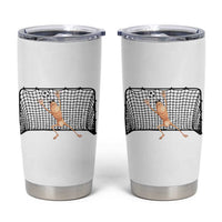 Funny Marcus The Worm Soccer Goalkeeper Gift Tumbler Cup
