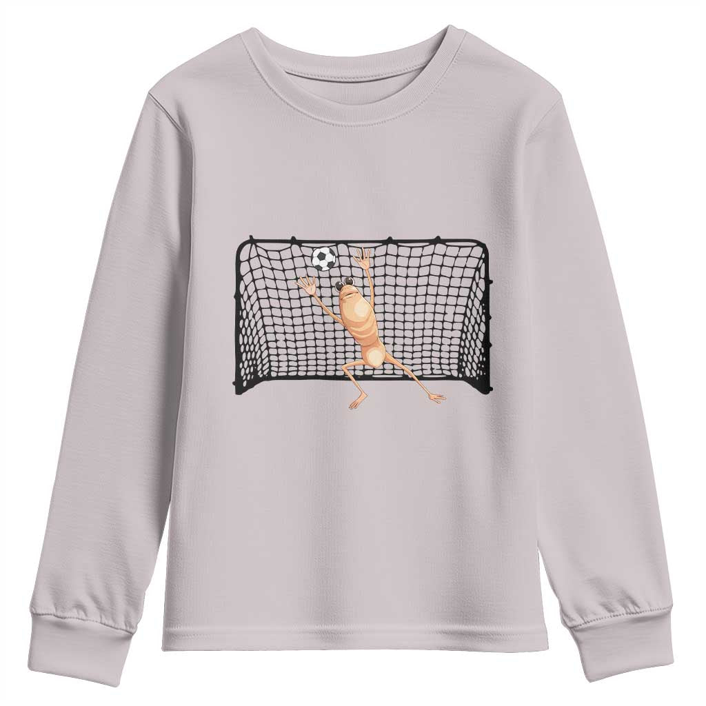 Funny Marcus The Worm Soccer Goalkeeper Gift Youth Sweatshirt