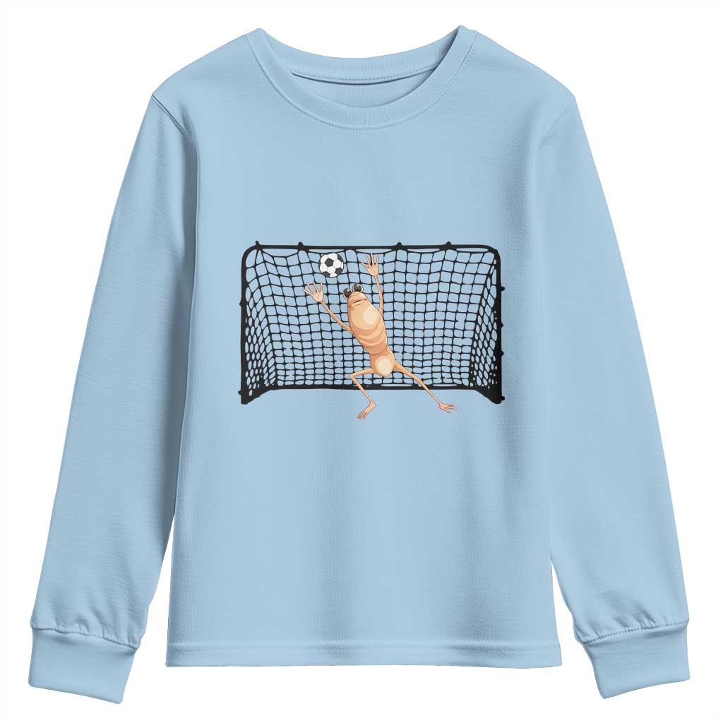 Funny Marcus The Worm Soccer Goalkeeper Gift Youth Sweatshirt