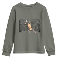 Funny Marcus The Worm Soccer Goalkeeper Gift Youth Sweatshirt