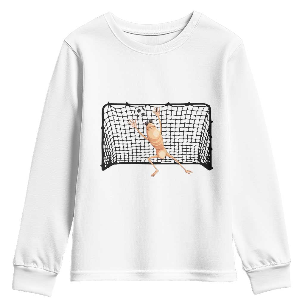 Funny Marcus The Worm Soccer Goalkeeper Gift Youth Sweatshirt