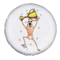 Funny Marcus The Worm Soccer Champion Spare Tire Cover Soccer Lover