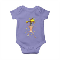 Funny Marcus The Worm Soccer Champion Baby Onesie Soccer Lover