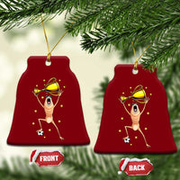 Funny Marcus The Worm Soccer Champion Ceramic Ornament Soccer Lover