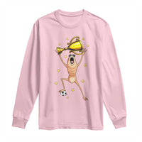 Funny Marcus The Worm Soccer Champion Long Sleeve Shirt Soccer Lover