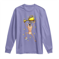 Funny Marcus The Worm Soccer Champion Long Sleeve Shirt Soccer Lover