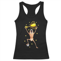 Funny Marcus The Worm Soccer Champion Racerback Tank Top Soccer Lover