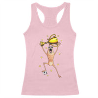 Funny Marcus The Worm Soccer Champion Racerback Tank Top Soccer Lover