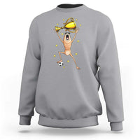 Funny Marcus The Worm Soccer Champion Sweatshirt Soccer Lover