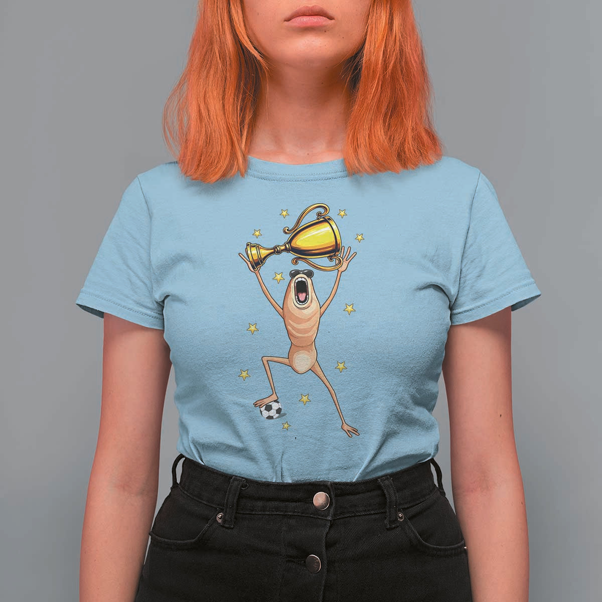 Funny Marcus The Worm Soccer Champion T Shirt For Women Soccer Lover
