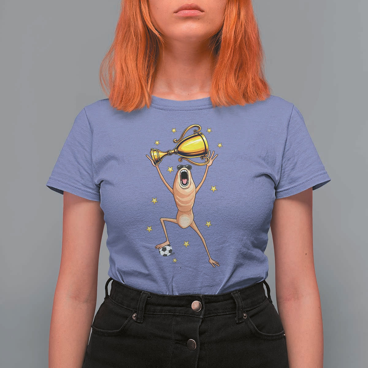 Funny Marcus The Worm Soccer Champion T Shirt For Women Soccer Lover