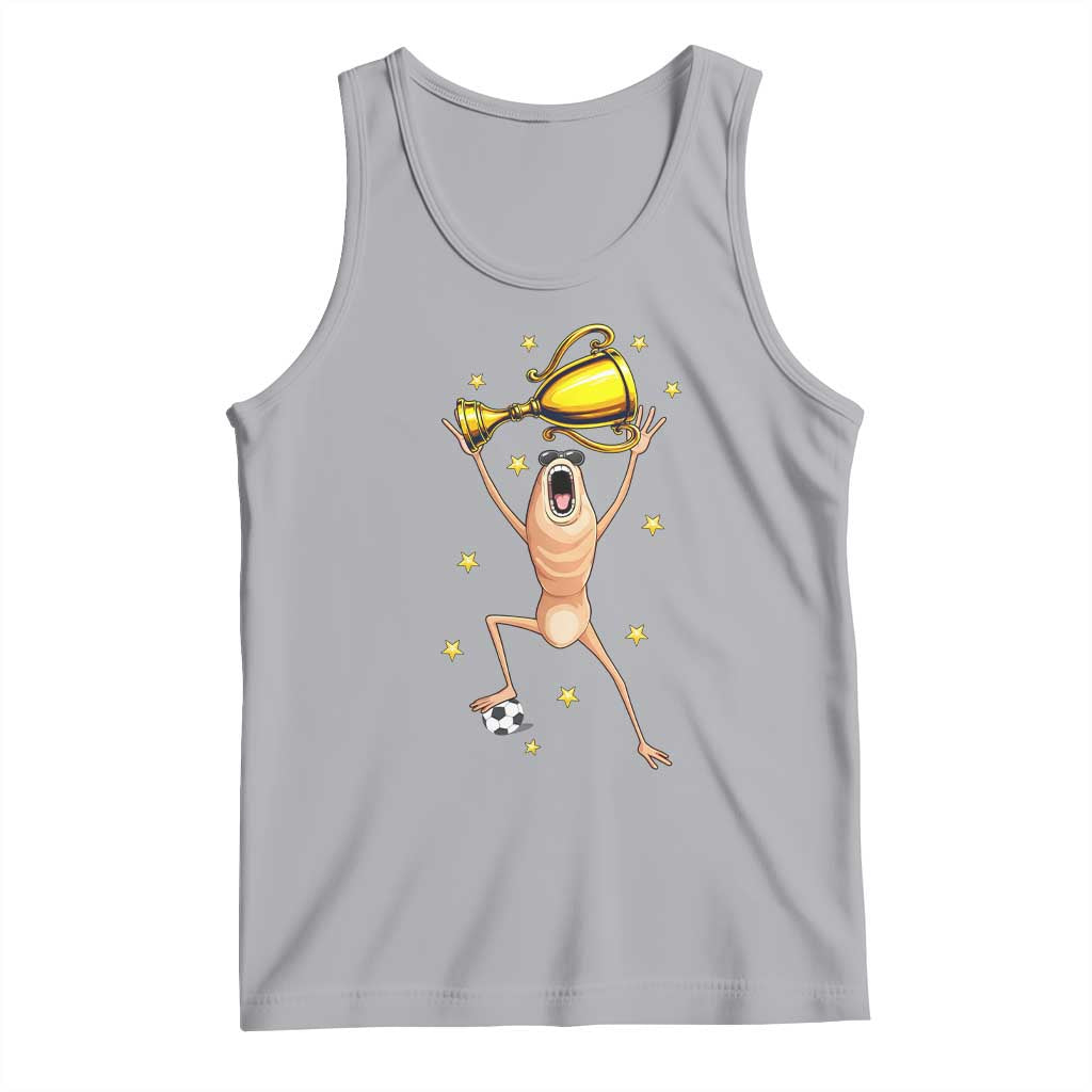 Funny Marcus The Worm Soccer Champion Tank Top Soccer Lover