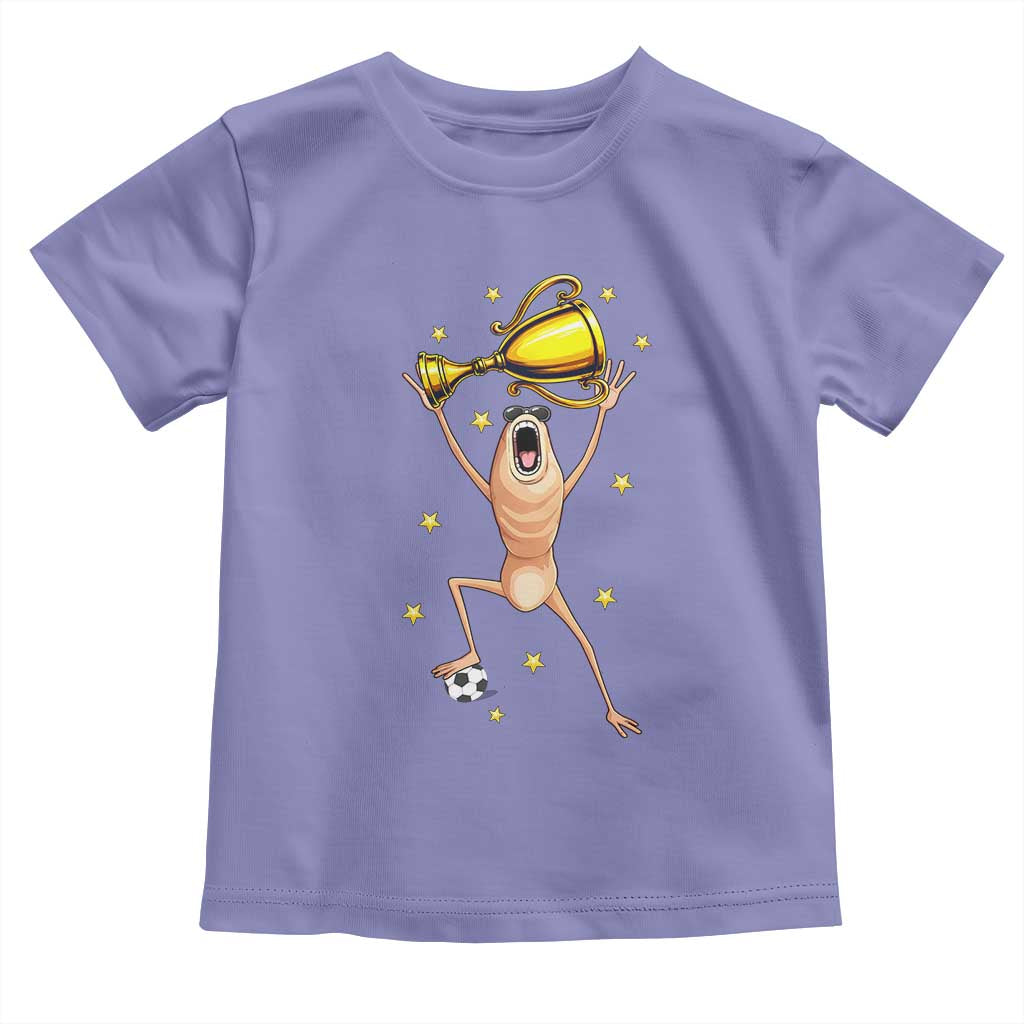 Funny Marcus The Worm Soccer Champion Toddler T Shirt Soccer Lover