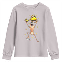 Funny Marcus The Worm Soccer Champion Youth Sweatshirt Soccer Lover