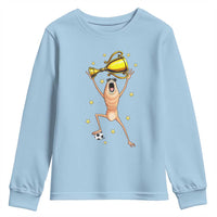 Funny Marcus The Worm Soccer Champion Youth Sweatshirt Soccer Lover