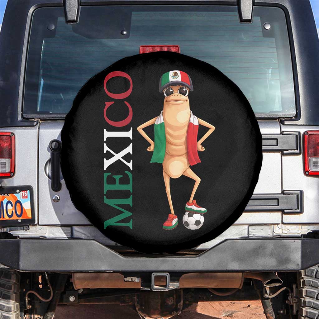Mexico Soccer Fan Marcus The Worm Spare Tire Cover Country Football Gift