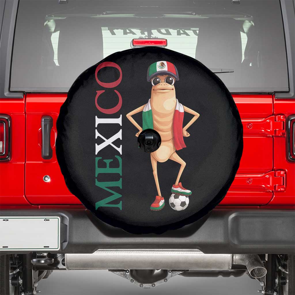 Mexico Soccer Fan Marcus The Worm Spare Tire Cover Country Football Gift