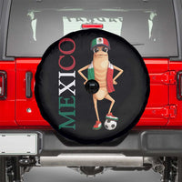 Mexico Soccer Fan Marcus The Worm Spare Tire Cover Country Football Gift