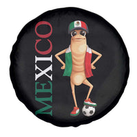 Mexico Soccer Fan Marcus The Worm Spare Tire Cover Country Football Gift