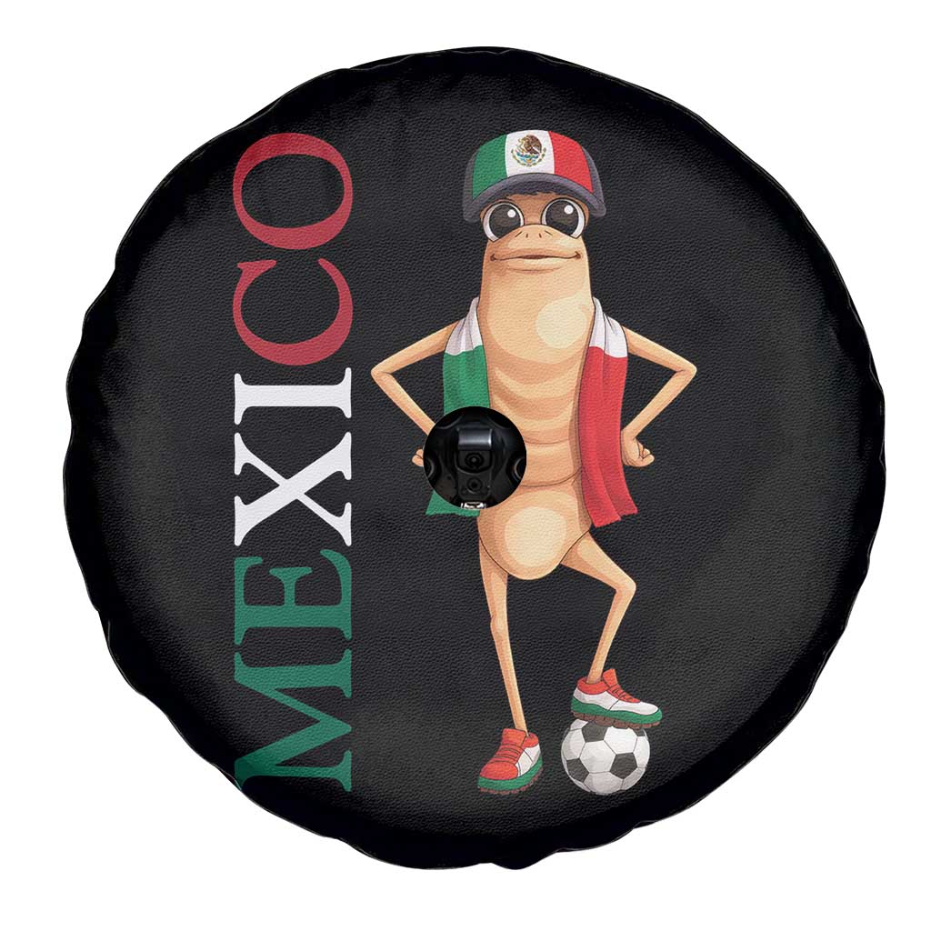 Mexico Soccer Fan Marcus The Worm Spare Tire Cover Country Football Gift
