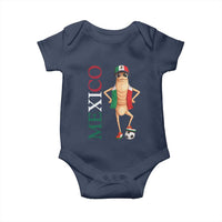 Mexico Soccer Fan Marcus The Worm Baby Onesie Country Football Gift