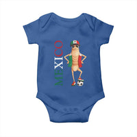 Mexico Soccer Fan Marcus The Worm Baby Onesie Country Football Gift