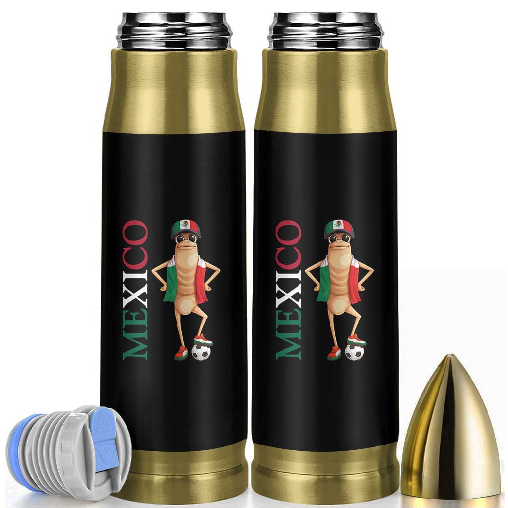 Mexico Soccer Fan Marcus The Worm Bullet Tumbler Country Football Gift