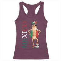 Mexico Soccer Fan Marcus The Worm Racerback Tank Top Country Football Gift