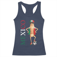 Mexico Soccer Fan Marcus The Worm Racerback Tank Top Country Football Gift